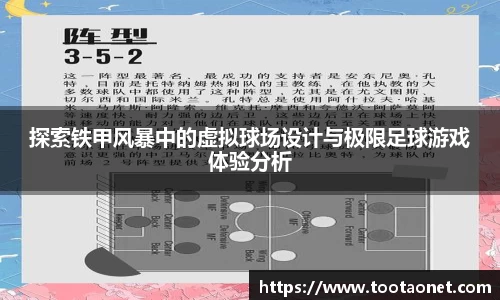 探索铁甲风暴中的虚拟球场设计与极限足球游戏体验分析